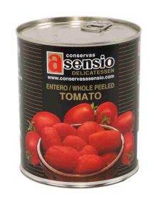 Asensio Spain Natural Whole Peeled Tomato Sauce (780 grams)