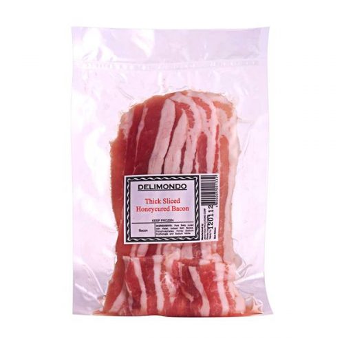 Delimondo Thick Sliced Honeycured Bacon (250 grams)