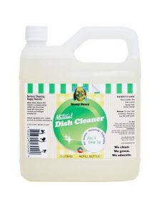 Messy Bessy Aloe & Green Tea Natural Dish Cleaner, Refill (2 liter)