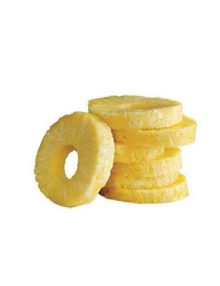 Pineapple, Cored and Sliced
